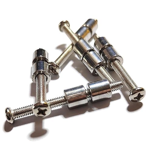20 Stück/Los Edelstahl 5/16 Zoll (8 mm) Loveless Bolts Knife Making Fastene von GamirA