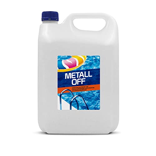 Gamix Metall-Ex für Pool | Metall entferner | Metall neutralisator für schwimbad | für kristallklares Wasser 4L von Gamix