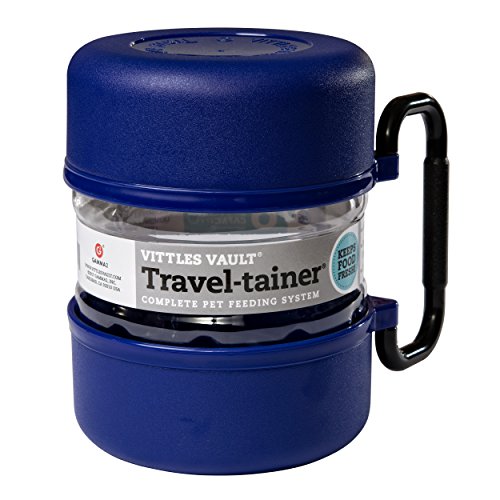 Gamma2 Vittles Vault Travel-Tainer (6 Tassen) Tragbare Lebensmittelaufbewahrungsbehälter, blau von Gamma2