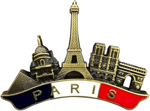 Vintage Paris Kühlschrankmagneten – Retro Magnetaufkleber mit Starkem Halt – Küchendekoration und Reisesouvenir Vintage Paris Kühlschrankmagneten – Retro Magnetaufkleber mit Starkem Halt – Küchendekoration und Reisesouvenir von Gammaeon