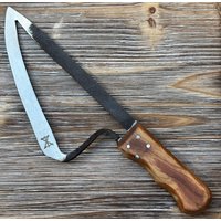 Gamsjaga Küchenmesser Gjk1 Olivenholz von GamsjagaMesser