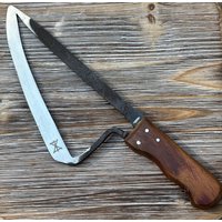 Gamsjaga Küchenmesser Gjk1 Rosenholz von GamsjagaMesser