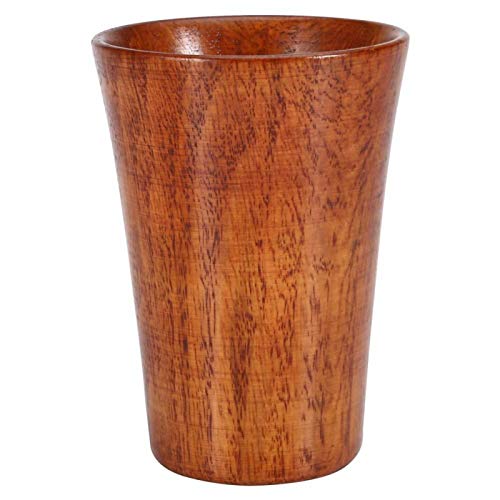 Gancon Natürliche Holztasse, Jujube-Holzbecher, Handgemachte Primitive Natürliche Holz Tee Trinkbecher Bier Kaffee Milchbehälter Tragbare/Outdoor/Trinken/Kaffee/Camping Cup/Teetasse von Gancon