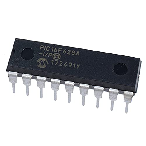 Gancon PIC16F628A-I/P Mikrocontroller-Chip, Mikroprozessormodul, 1PCS von Gancon