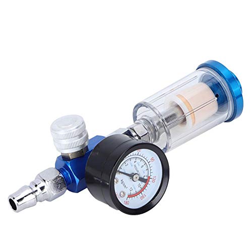 Öl Wasserabscheider Filter 1/4in Luftregler Manometer für Spritzlackierpistolen von Gancon