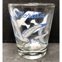 Florida Mit Vielen Möwen Auf 1Oz Glas Schnäpsglas - Neu von GandJStuff