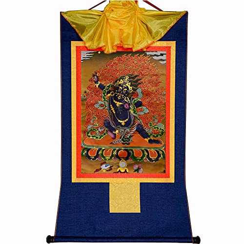 Gandhanra Thangka Tibetische Wandbehang,Vajrapani Thangka,Heißgeprägter Buddha Wandteppich für Zen Wohnkultur, Meditation, Spirituelle Entspannung und Ruhe Gandhanra Thangka Tibetische Wandbehang,Vajrapani Thangka,Heißgeprägter Buddha Wandteppich für Zen Wohnkultur, Meditation, Spirituelle Entspannung und Ruhe von Gandhanra