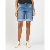 GANG Jeansbermudas "94IDA BERMUDA" mit gekrempeltem Saum von Gang