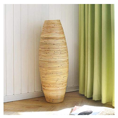 Gangkun Rattanvase/Bodenvase/Fensterdekoration/Wohnzimmervase-Höhe 40 cm von Gangkun