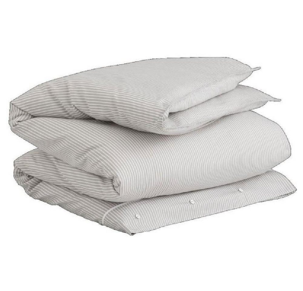 Gant Bettwäsche Gant Home Bettwäsche Yarn Dyed Stripe Single Duvet Grey (135x200cm) von Gant