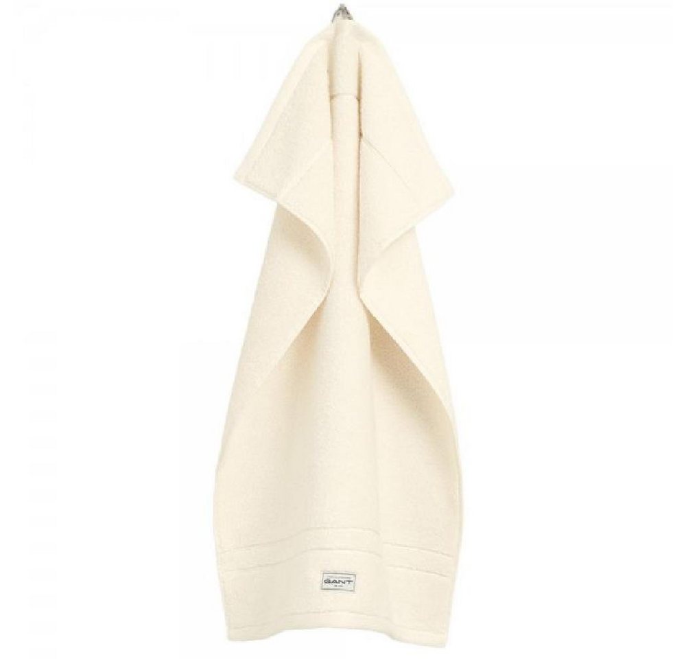 Gant Badetücher Gant Home Handtuch Premium Sugar White (50x100cm) von Gant