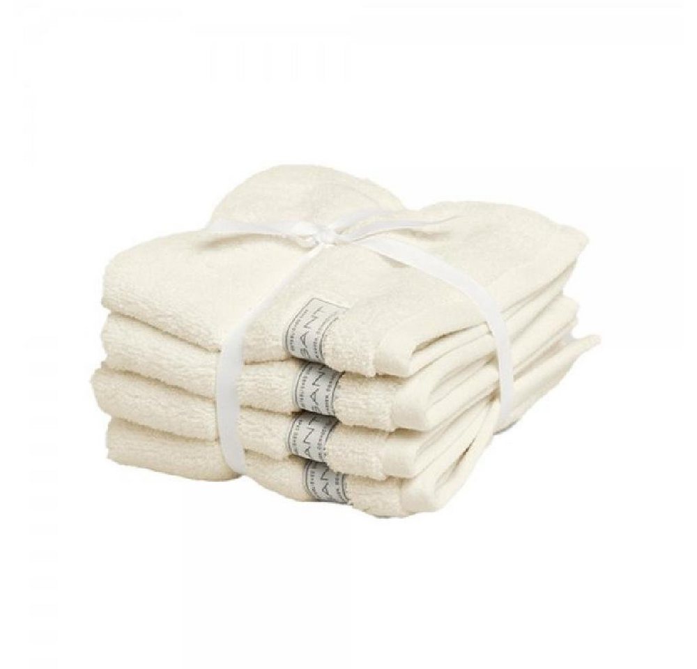 Gant Badetücher Gant Home Seifentuch Set Gesichtstücher Premium Towel Sugar White (30x von Gant