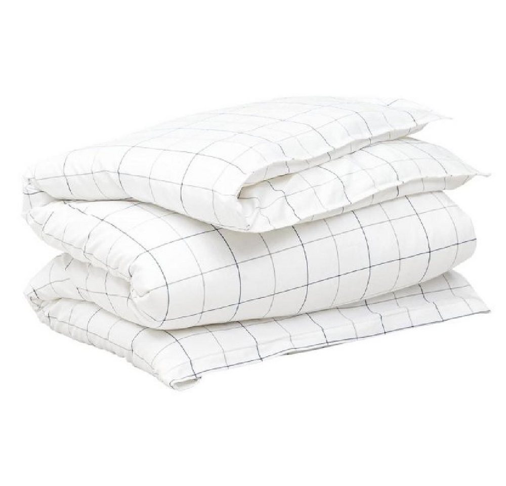 Gant Bettwäsche Gant Home Bettwäsche Twill Check Single Duvet Indigo Blue (135x200cm) von Gant