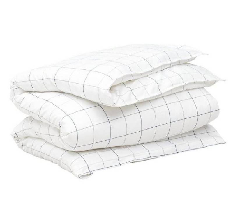 Gant Bettwäsche Gant Home Bettwäsche Twill Check Single Duvet Indigo Blue (135x200cm) von Gant
