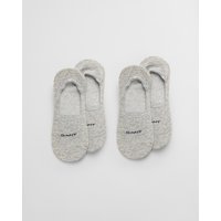Gant Füßlinge "INVISIBLE SOCKS 2-PACK", mit Silikonbesatz am Fersenbereich von Gant