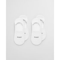 Gant Füßlinge "INVISIBLE SOCKS 2-PACK", mit Silikonbesatz am Fersenbereich von Gant