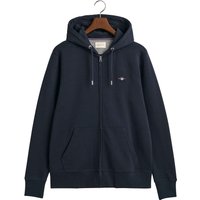 Gant Kapuzensweatjacke "REG SHIELD FULL ZIP HOODIE", mit Logostickerei auf der Brust von Gant