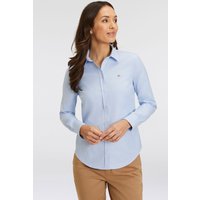 Gant Langarmbluse "New Slim Stretch Oxford Blouse" für bequemen Sitz u. Bewegungsfreiheit, New Slim Stretch, bügelfrei von Gant