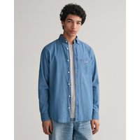 Gant Langarmhemd "Regular Fit Denimhemd Jeanshemd pflegeleicht" von Gant