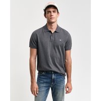 Gant Poloshirt "REG SHIELD SS PIQUE POLO", mit Logo und Flachstrickkragen 100% Baumwolle Pique von Gant