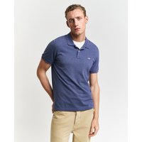 Gant Poloshirt "REG SHIELD SS PIQUE POLO", mit Logo und Flachstrickkragen 100% Baumwolle Pique von Gant