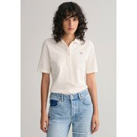 Gant Poloshirt "SLIM SHIELD KA PIQUE POLO", mit grafischer Logostickerei auf der Brust von Gant