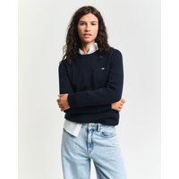 Gant Rundhalspullover "CLASSIC COTTON C-NECK", mit Zopfstrickmuster Gant Rundhalspullover "CLASSIC COTTON C-NECK", mit Zopfstrickmuster von Gant