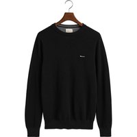 Gant Rundhalspullover "COTTON PIQUE C-NECK", mit Logostickerei auf der Brust Gant Rundhalspullover "COTTON PIQUE C-NECK", mit Logostickerei auf der Brust von Gant