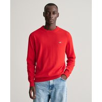 Gant Rundhalspullover "Classic Cotton C-Neck" von Gant