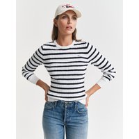 Gant Rundhalspullover "STRETCH COTTON CABLE STRIPE C-NECK" Gant Rundhalspullover "STRETCH COTTON CABLE STRIPE C-NECK" von Gant