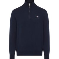 Gant Stehkragenpullover "COTTON/WOLL HALF ZIP" mit Rippstrick-Details, normale Passform Gant Stehkragenpullover "COTTON/WOLL HALF ZIP" mit Rippstrick-Details, normale Passform von Gant