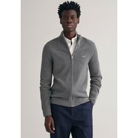 Gant Strickjacke "COTTON PIQUE ZIP CARDIGAN" von Gant