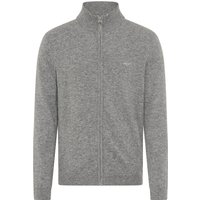 Gant Strickjacke "EXTRAFINE LAMBSWOOL ZIP CARDIGAN" mit Logostickerei Gant Strickjacke "EXTRAFINE LAMBSWOOL ZIP CARDIGAN" mit Logostickerei von Gant