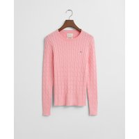 Gant Strickpullover "STRETCH COTTON CABLE C-NECK", mit Logostickerei auf der Brust Gant Strickpullover "STRETCH COTTON CABLE C-NECK", mit Logostickerei auf der Brust von Gant
