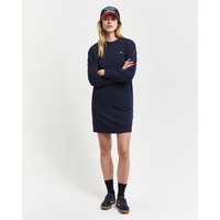 Gant Sweatkleid "SHIELD C-NECK SWEAT DRESS", Shield Sweatkleid mit Rundhalsausschnitt von Gant