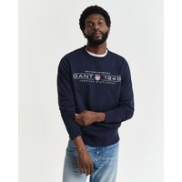Gant Sweatshirt "GRAPHIC C-NECK SWEAT" von Gant