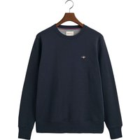 Gant Sweatshirt "REG SHIELD C-NECK SWEAT", mit Logostickerei auf der Brust von Gant