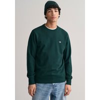 Gant Sweatshirt "REG SHIELD C-NECK SWEAT", mit Logostickerei auf der Brust von Gant