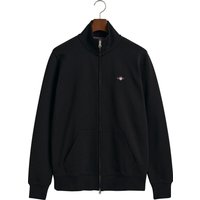 Gant Sweatjacke "REG SHIELD FULL ZIP SWEAT", mit Logostickerei auf der Brust von Gant