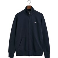 Gant Sweatjacke "REG SHIELD FULL ZIP SWEAT", mit Logostickerei auf der Brust von Gant