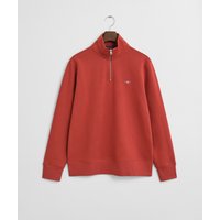 Gant Sweatshirt "REG SHIELD HALF ZIP SWEAT", mit Logostickerei auf der Brust von Gant