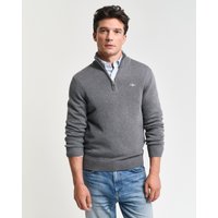Gant Troyer "CASUAL COTTON HALF ZIP", mit grafischer Logostickerei auf der Brust Gant Troyer "CASUAL COTTON HALF ZIP", mit grafischer Logostickerei auf der Brust von Gant