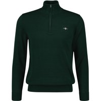 Gant Troyer "CLASSIC COTTON HALF ZIP", mit gerippten Details von Gant