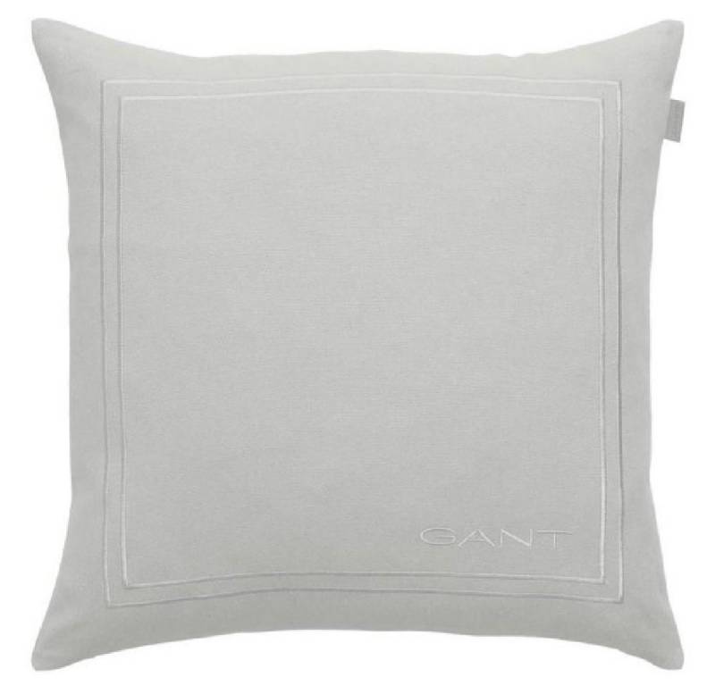 Gant Kissenhülle Gant Home Kissenhülle Logo Cushion Grau (50x50cm) von Gant