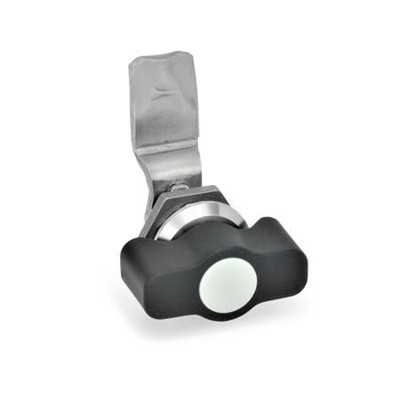 115-KG-40-NI Edelstahl-Verriegelungen, Betätigung mit Bedienelementen, nicht abschließbar von Ganter Norm