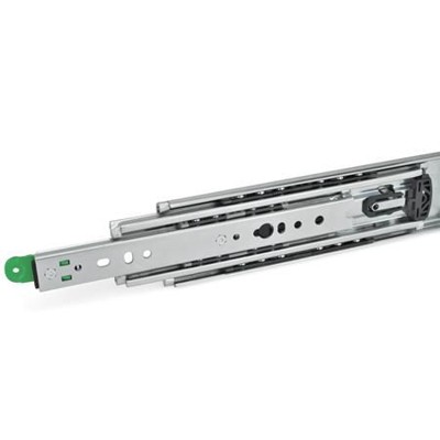 1440-400-Q-1-ZB Teleskopschienen mit Vollauszug, Belastbarkeit bis 3250 N von Ganter Norm