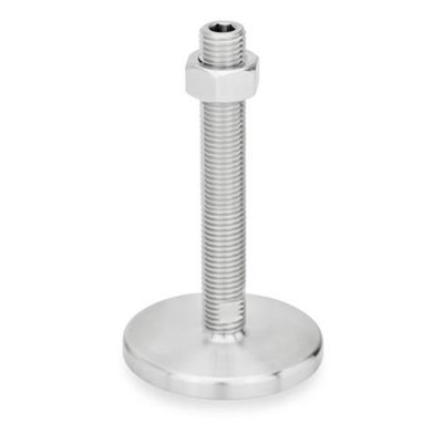 21-80-M24-100-D0-UK Edelstahl-Stellfüße von Ganter Norm