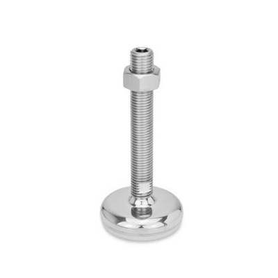 31-100-M20-250-C4-UK Edelstahl-Stellfüße, mit Gummiauflage von Ganter Norm