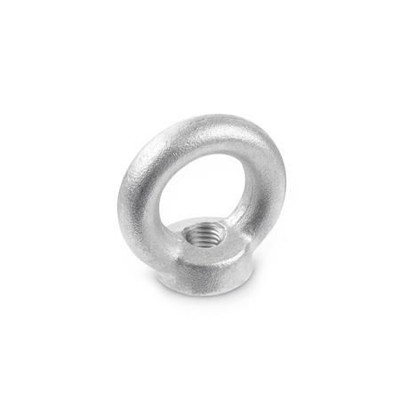 582-M24-NI Ringmuttern, Edelstahl A2 von Ganter Norm