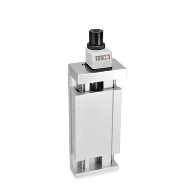 900-50-95-25-DR-1 Verstellschlitten, Aluminium von Ganter Norm